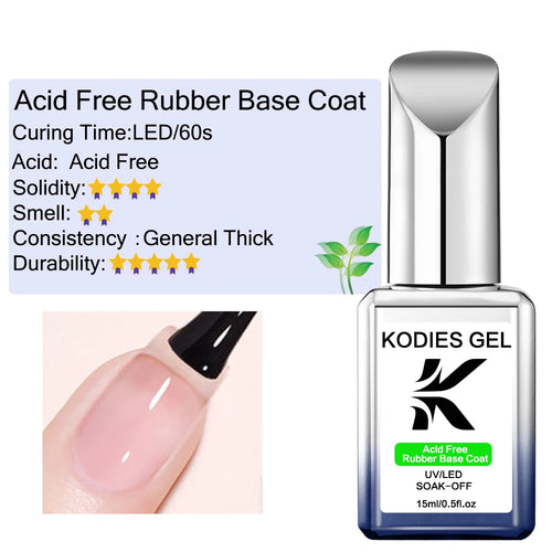 KODIES GEL NEW Super Shine Top Coat Gel Nail Polish UV Diamond Topcoat