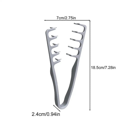 Wide Tooth Hair Comb Volumizing Wide-Tooth Hair Styling Comb Styling