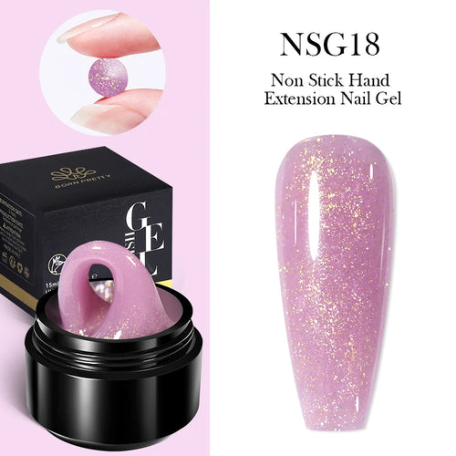 BORN PRETTY 15ml Non Stick Hand Extension Gel Nail Polish Carving