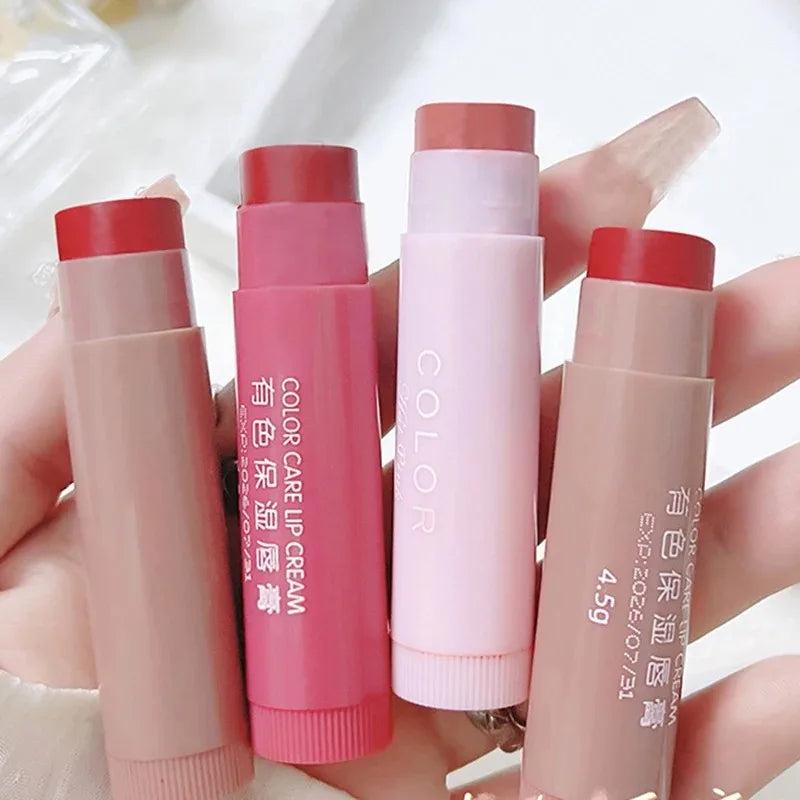 Moisturize Lip Balm Lipstick Hydrate Cute Girl Plump Lip Water Light