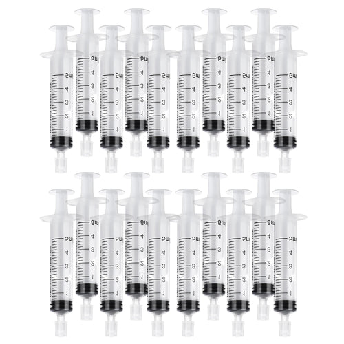 10/20pcs 5ml syringe plastic perfume dispenser tool refills cosmetics