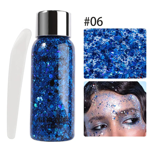 Eye Glitter Nail Hair Body Face Gel Art Waterproof High Gloss Glitter