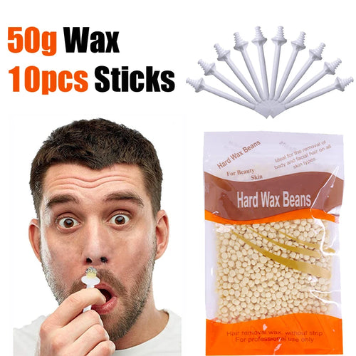 Portable Nose Wax Kit 50g-1005g for Men and Women Nail Waxing Hair