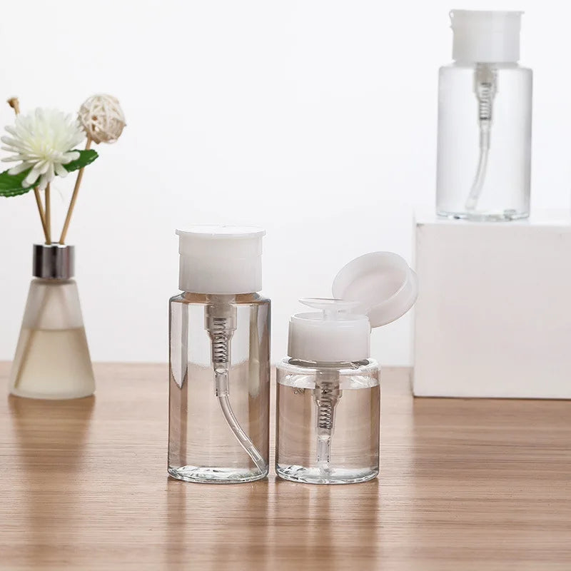 Refillable Bottles Push-type Bottling Push Down Empty Pump Dispenser