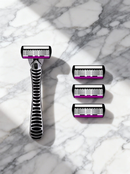 High Quality Man Safety Razor Blade 6 Layer German Stainless Steel