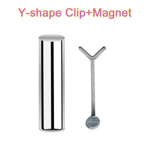 2Pcs Y-shaped Love Heart Magnetic Auxiliary Tool Cat's Eye Match with