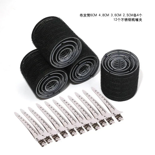 28pcs/Set Hair Roller Sets 18pcs Plastic Self Grip Hair Curlers 3