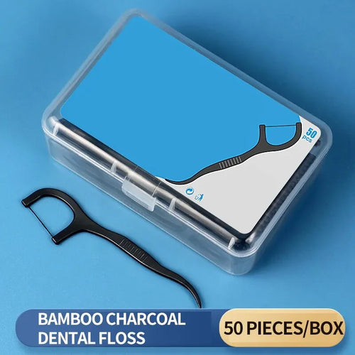 150pcs Dental Floss Plastic Toothpicks Disposable Cleaning between