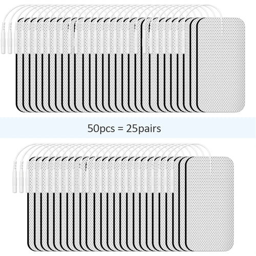 Physiotherapy Tens Electrode Pads Conductive Gel Therapeutic Pulse