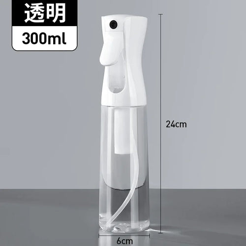 500/300/200ml Hair Spray Bottle Refillable Bottles Continuous Mist