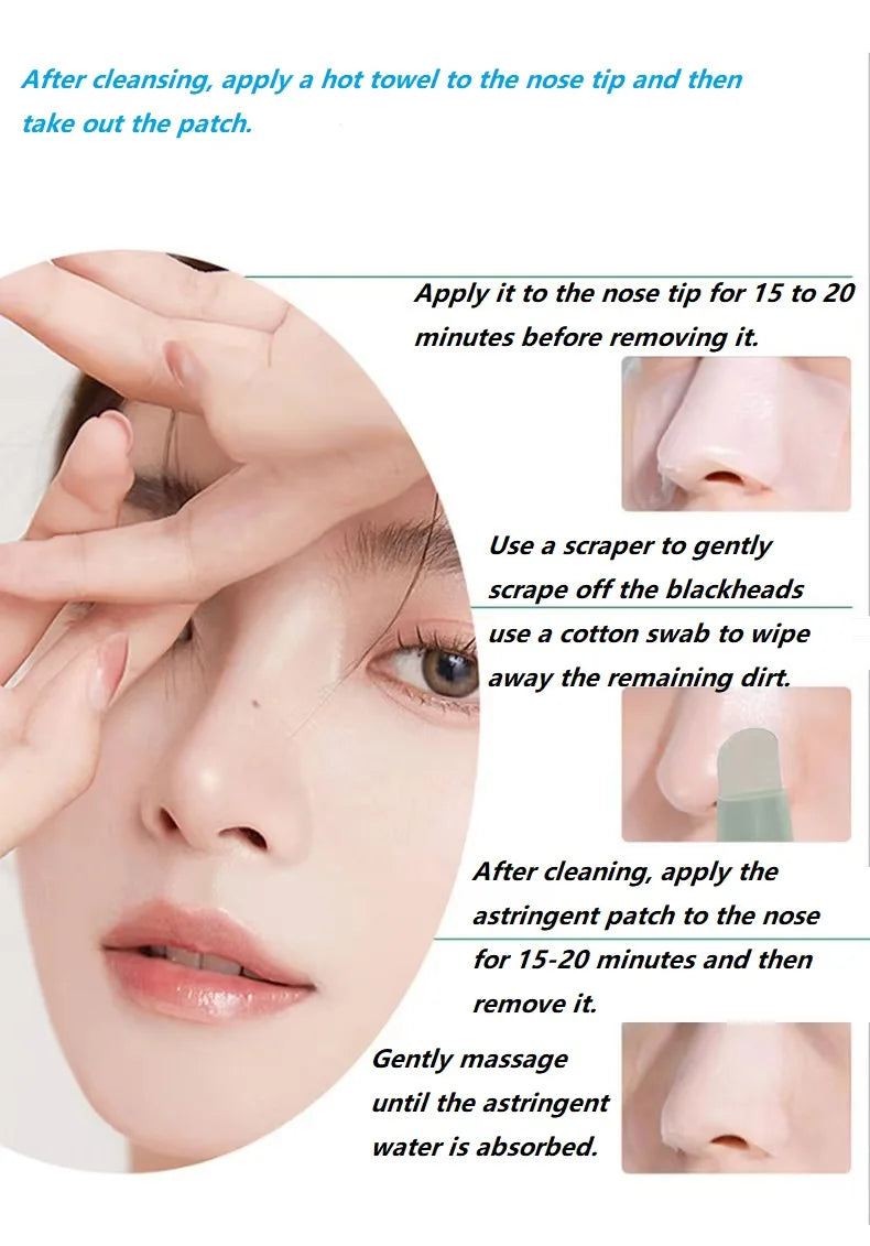 Deep Cleansing Blackhead and Whitehead Removal Tool for Nose and Face
