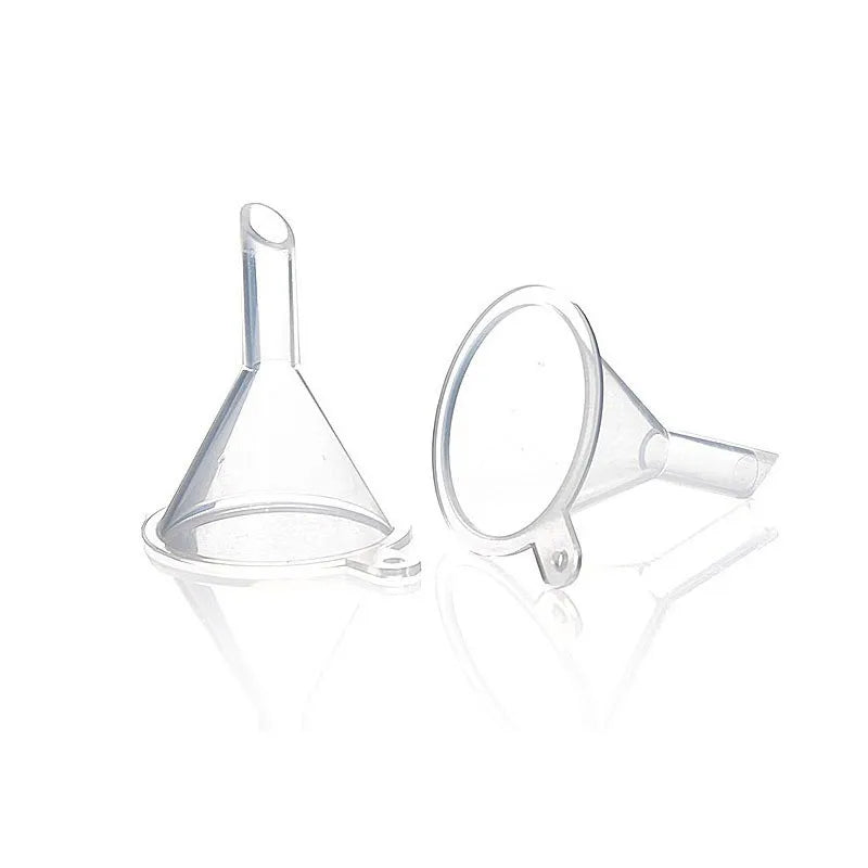 10Pcs Mini Funnel Filling Empty Bottle Packing Tool For Travel Plastic