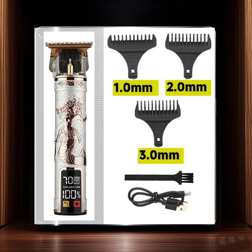Unisex Haircut Razor Hair Clipper Electric Shaver Women Vintage
