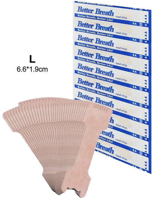 10/50PCS Breath Nasal Strips Right Aid Stop Snoring Nose Patch Good