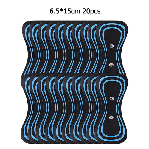 Neck Massager Gel Pads Trainer Hip Exerciser Replacement Slimming Tens