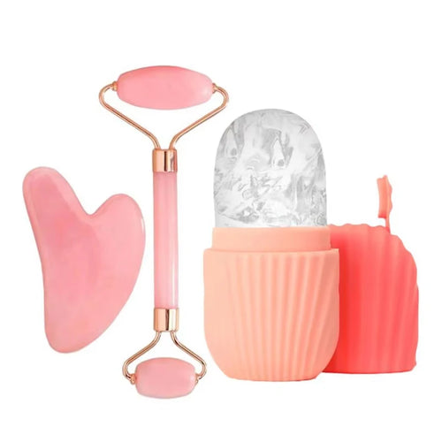 1/2/3pcs Ice Face Roller Facial Skincare Ice Roller Set,Facial Roller