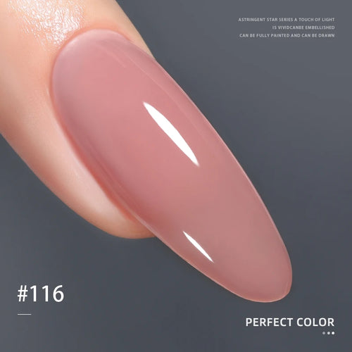 PERFECT COLOR 4-in-1 Builder Nail Gel,20g 12 Colors Rubber Base Gel
