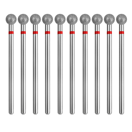 10PCS Diamond Nail Drill Bit Set Electric Milling Cutters For Manicure
