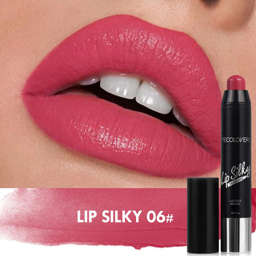 Matte Lipstick Pencil Waterproof Long Lasting Non-Stick Cup Lip Stain