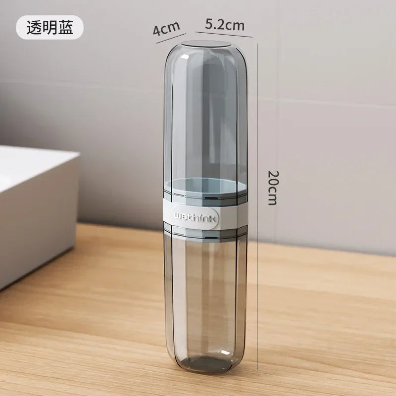 Toothbrush Travel Containers Transparent Portable Toothbrush Case