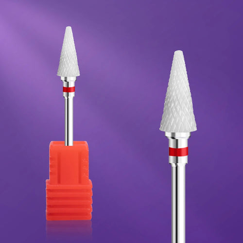 Ceramic Tungsten Carbide Nail Drill Bit Rotate Burr Milling Nail