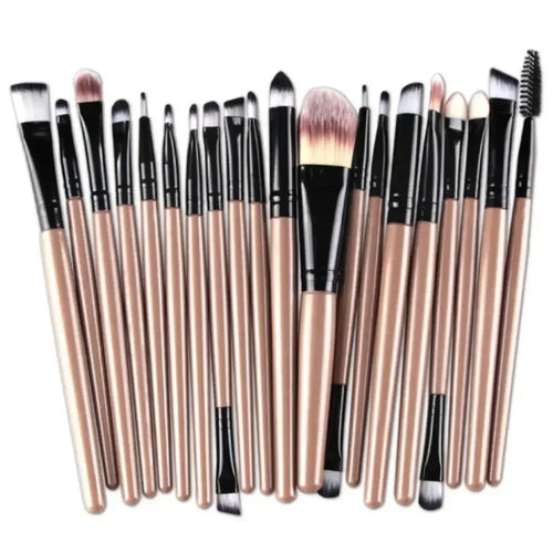 20pcs Eye brush Complete eyeshadow Brush Beauty Tool Explosive neutral
