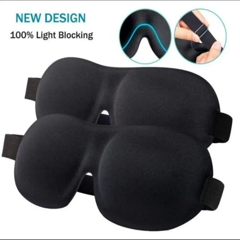 3D Non-Marking Three-Dimensional Eye Mask Without Nose Simple Solid