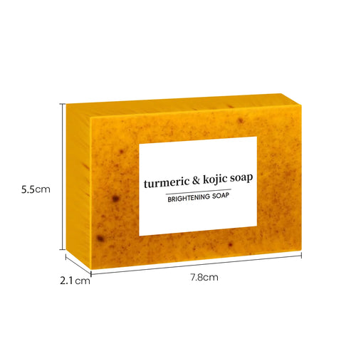 100g Turmeric Hand Made Soap, Lemon Kojic Acid Soap, Shower and Facial