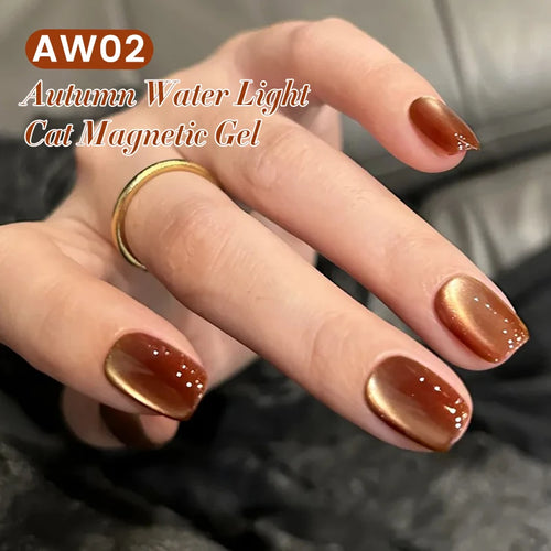 BORN PRETTY 10ml Water Light Cat Magnetic Gel for Autumn Winter Naills