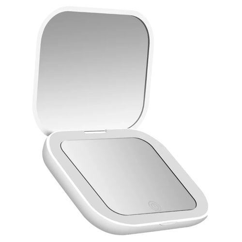Compact Mini Gift Vanity Folding Cosmetic Mirror with Lights Portable