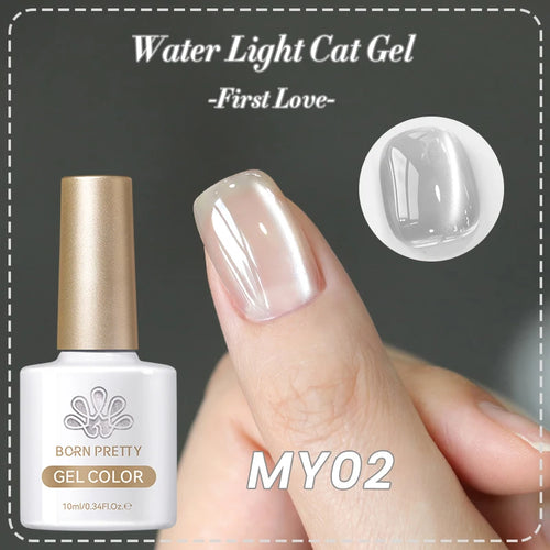 BORN PRETTY 10ml Water Light Cat Gel Ultra Shine Sparkling Glitter