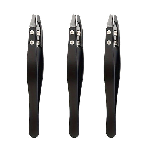 Zirconia Ceramic Pointed Tweezers Stainless Steel Tweezers with