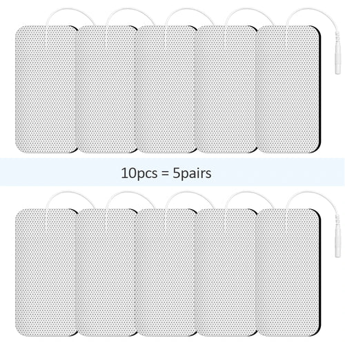 Physiotherapy Tens Electrode Pads Conductive Gel Therapeutic Pulse