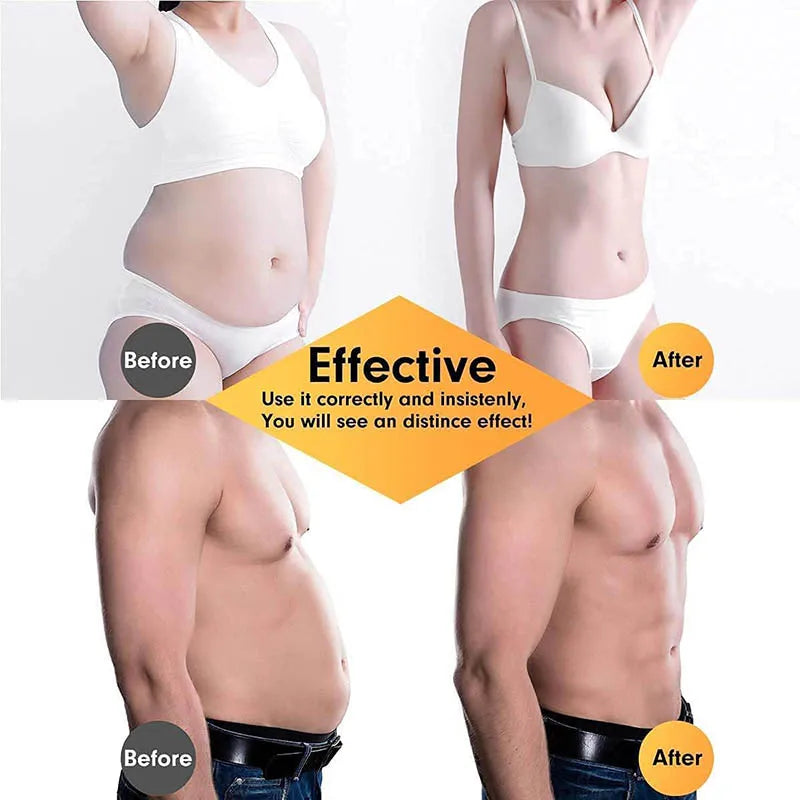 EMS Abdominal Toning Belt Electric Muscle Stimulation Muscle Toner