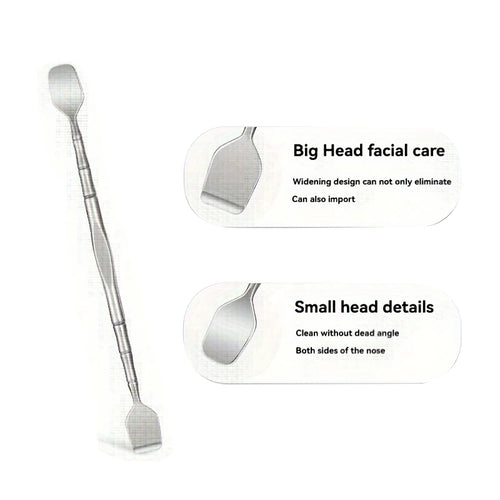 1Pcs Double-Ended Blackhead Remover: Facial Pore Cleanser, Exfoliator,