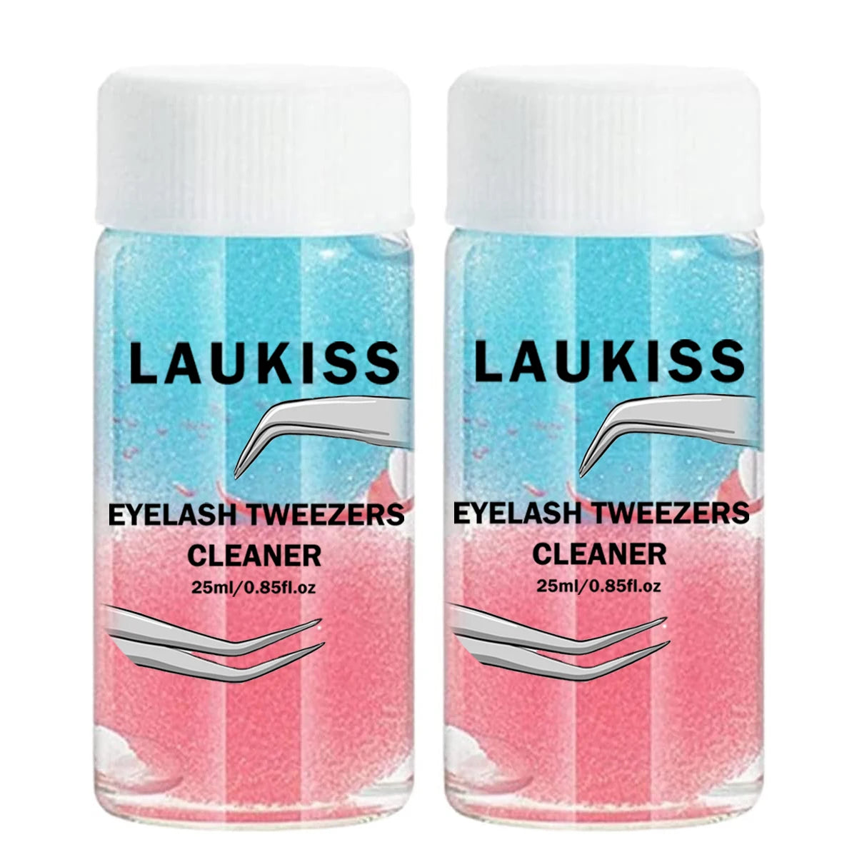 25ml Eyelashes Tweezers Cleaner Eyelash Extension Tweezers Cleaning