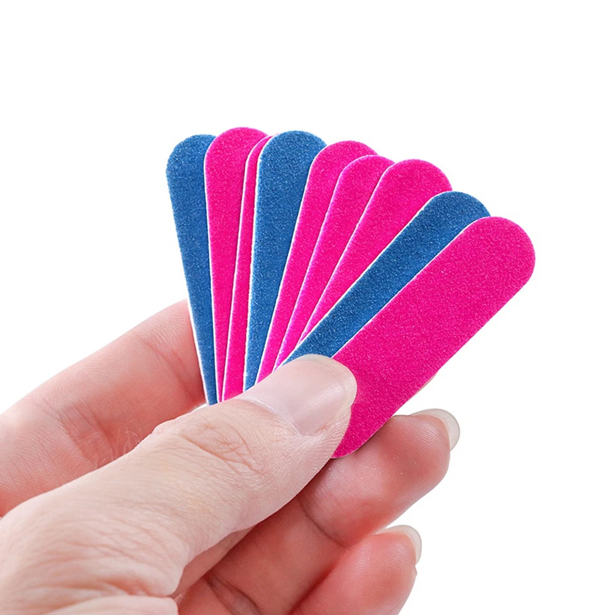 10/20/50/100/200 pcs Disposable Mini Nail Files - Double Sided Emery