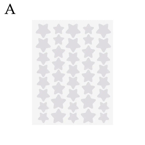 40pcs Colorful PE Pimple Patches Cute Star Shaped Pimple Cover Sticker