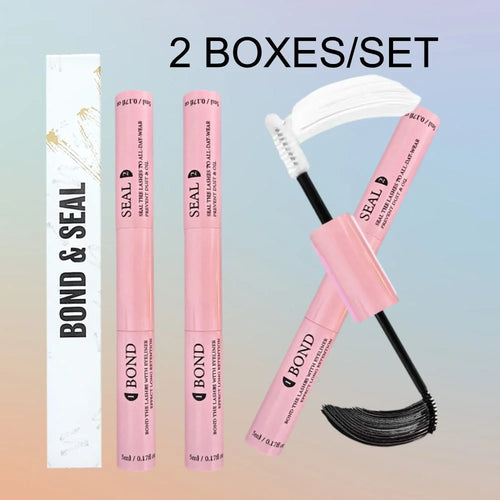 Segmented Individual False Lashes with Dual-Ended Lash Glue -