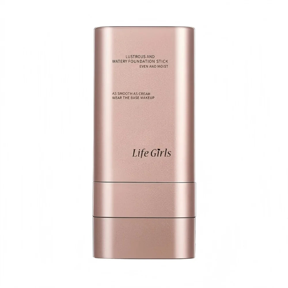 Life Girls Watery Double-Headed Foundation Stick with Brush, Natural