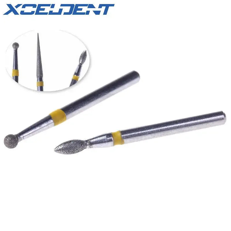 10pcs/box FG High-speed Handpiece Bur Set Grinding Bit Drill Bit Emery