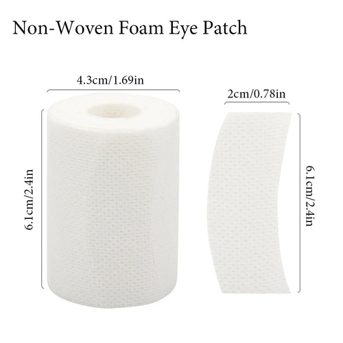 110Pcs/Roll Eye Tapes Under Eye Patches Foam Eyelash Gel Pads Adhesive