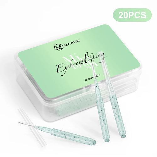 MAYOOC Mini Eyebrow Brush Brow Perm Brush Disposable Brow Lifting