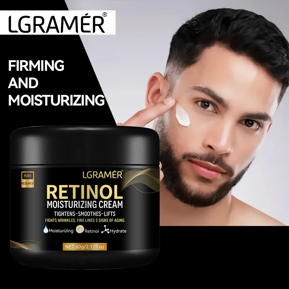 Men's Retinol Face Moisturizer Moisturizing Retinol Cream Anti-Wrinkle