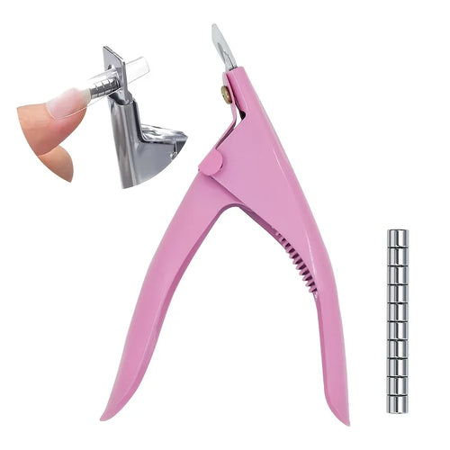 Acrylic Nail Clippers with 15Pcs Magnets Nail Clippers Cutters for
