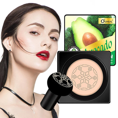 Air cushion cc cream Mushroom Head Puff Moisture cream Concealer Beauty Makeup Cosmetics