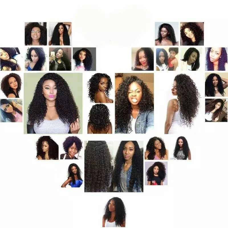 1 Bundle Deal Deep Wave Virgin Hair 100% Unprocessed Human Hair Weave Worldwide