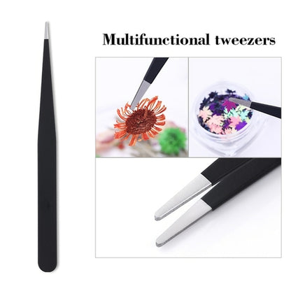 1pcs Double-ended Stainless Steel Cuticle Pusher Dead Skin Push