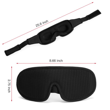 3d Sleeping Mask Block Out Light Soft Padded Sleep Mask For Eyes