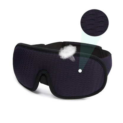 3d Sleeping Mask Block Out Light Soft Padded Sleep Mask For Eyes